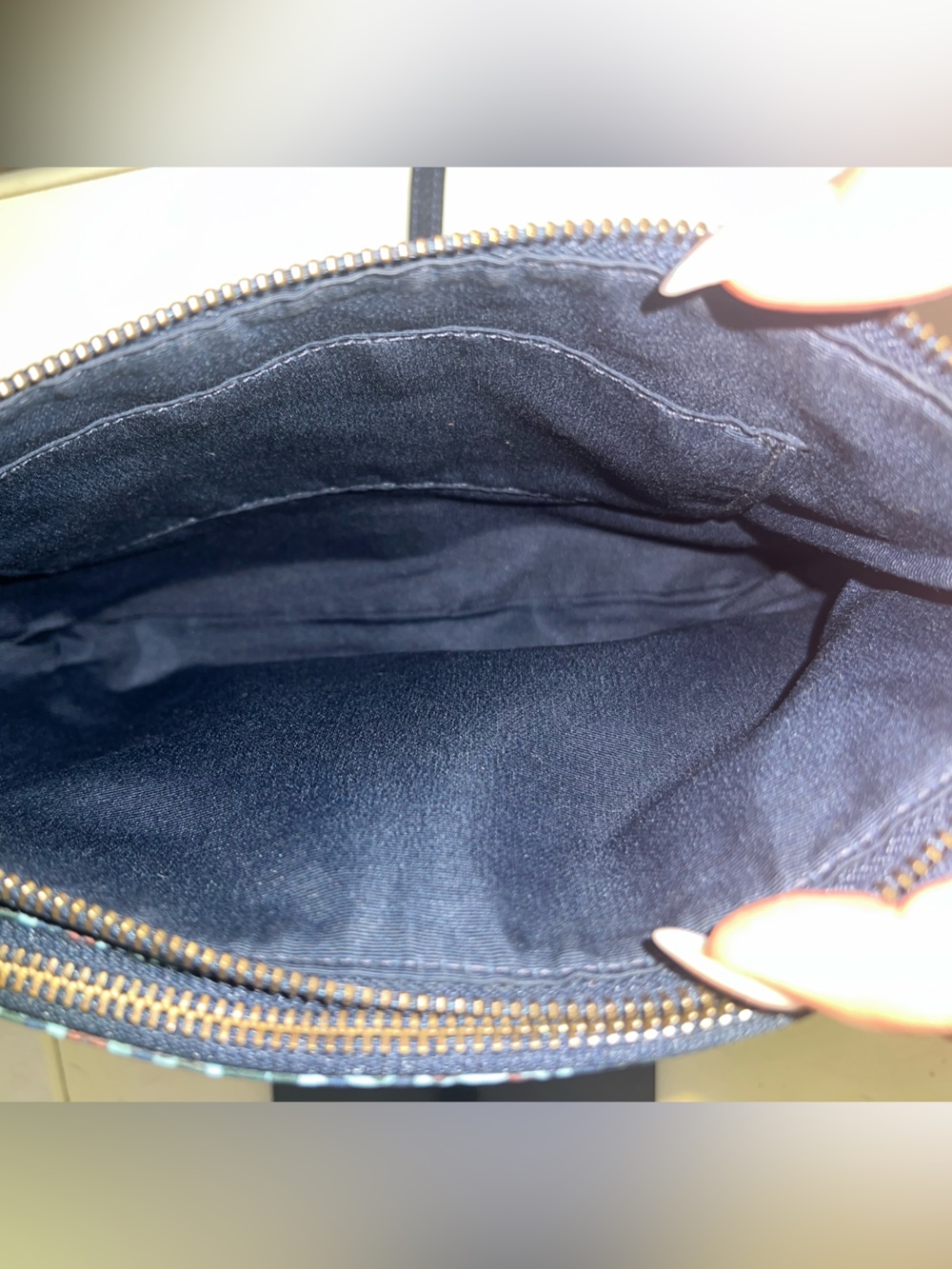 Coach Crossbody Shoulder Bag Blue Floral Pattern🩷💥 - Picture 2 of 9
